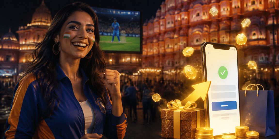 Excited cricket fans in Jaipur enjoying betting